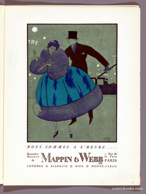 Advertisement for Mappin & Webb Jewelry