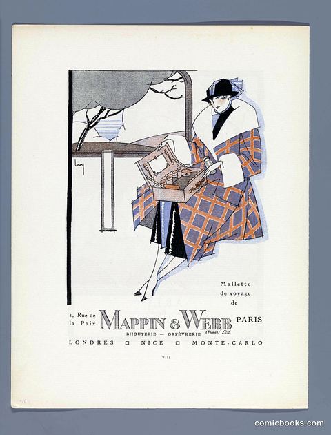 Mappin & Webb Travel Trunk Advertisement