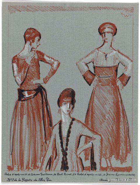 Fashion Designs from Gazette du Bon Ton