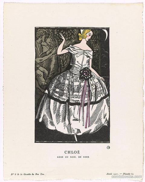 Chloë: Evening Dress by de Beer