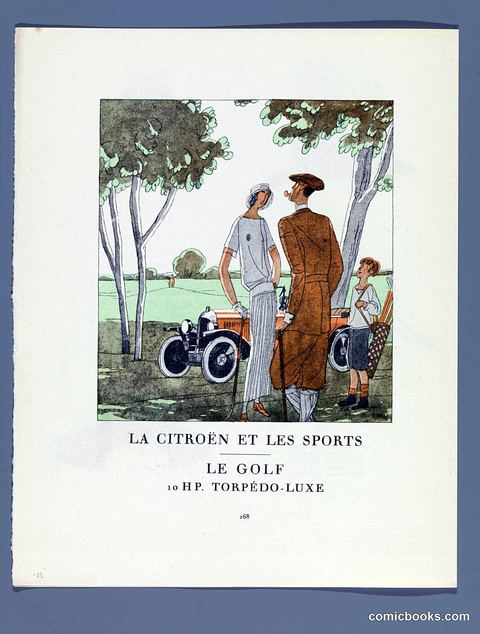 La Citroën et les Sports: Le Golf