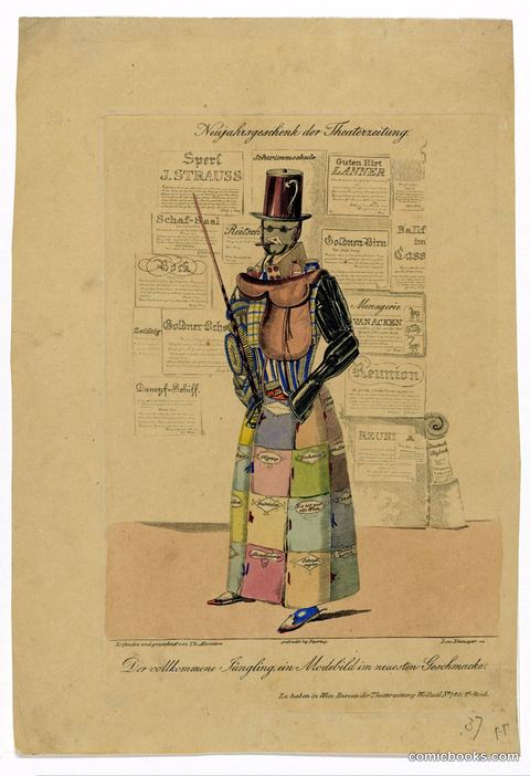 Naipatragartenk der Theaterkratting [Theater Fashion Satire]