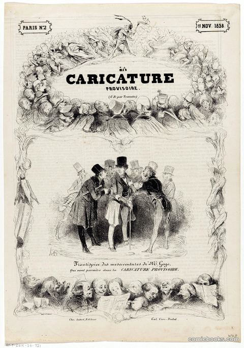 Caricature Provisoire (Provisional Caricature)