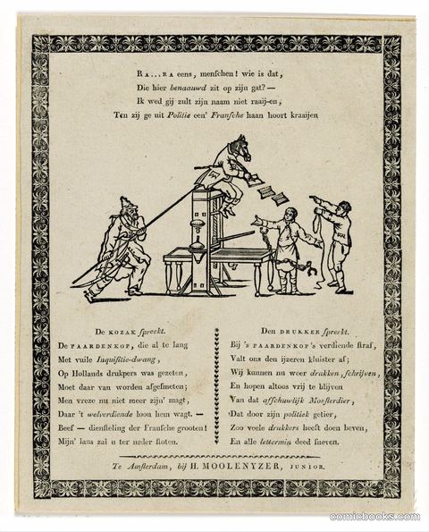 Political Satire on Inspector Van Ray During French Rule