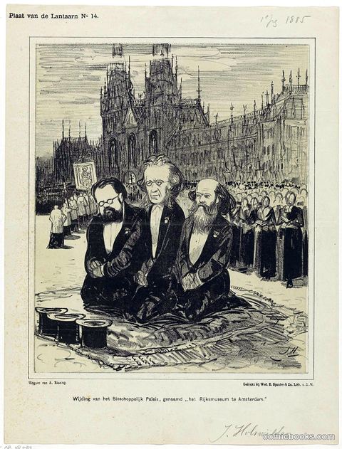 Wijding van het Bisschoppelijk Paleis, genaamd 'het Rijksmuseum te Amsterdam'