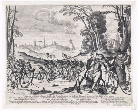 The Capture and Sack of Arras by the Ratz, 1640