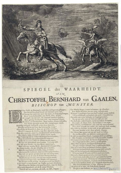 Spiegel der Waarheidt (Mirror of Truth): The Bishop of Munster Pursued by Death