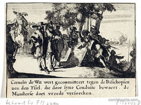 Cornelis de Witt Commissions Peace with the Bishop of Münster