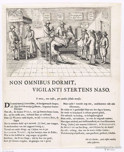 Non Omnibus Dormit; Vigilanti Stertens Naso (Not Everyone Sleeps; The Vigilant Snores)