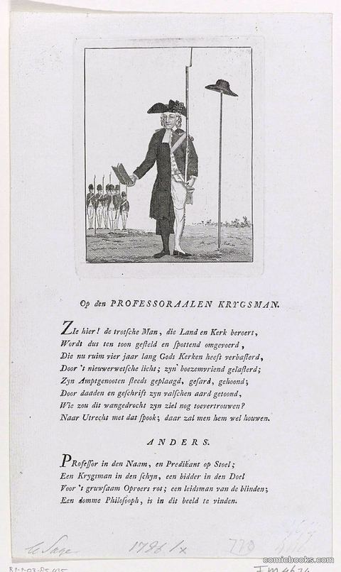 Op den Professoralen Krygsman (The Professor-Warrior)