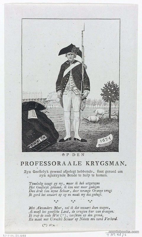 Opden Professora ale Krygsman [The Professor-at-Arms]