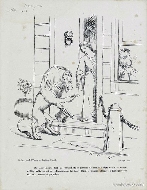 Satire on the Monument Dedication Festivities for Jacob van Maerlant