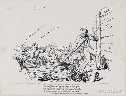 Political Satire on Minister M.H. Godefroi