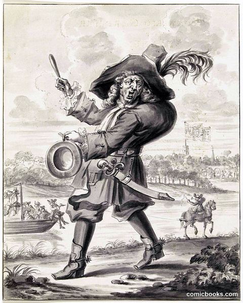 Bombario as Town Crier of Vianen