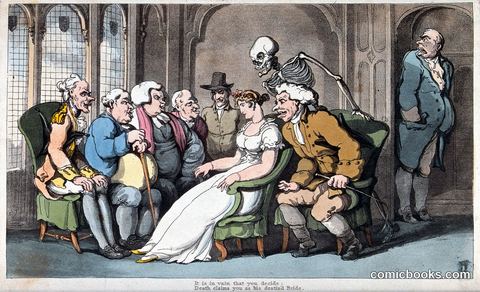 The Dance of Death: The Courtship