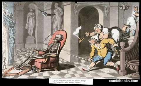 The Dance of Death: The Porter's Chair
