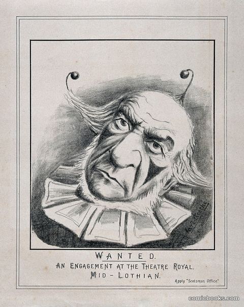 Gladstone as a Clown