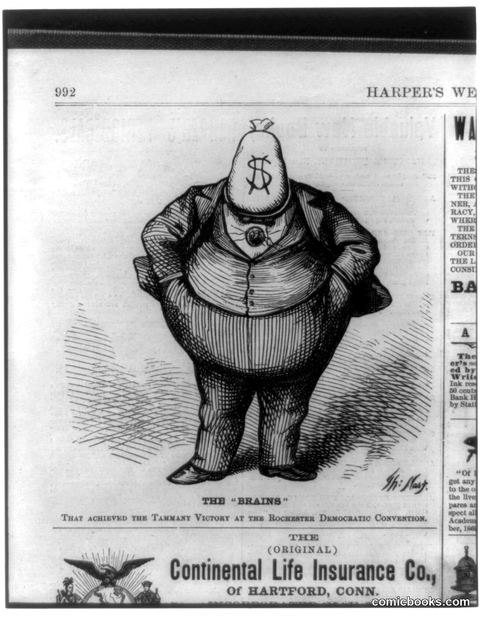 "The Brains" — Thomas Nast, 1871