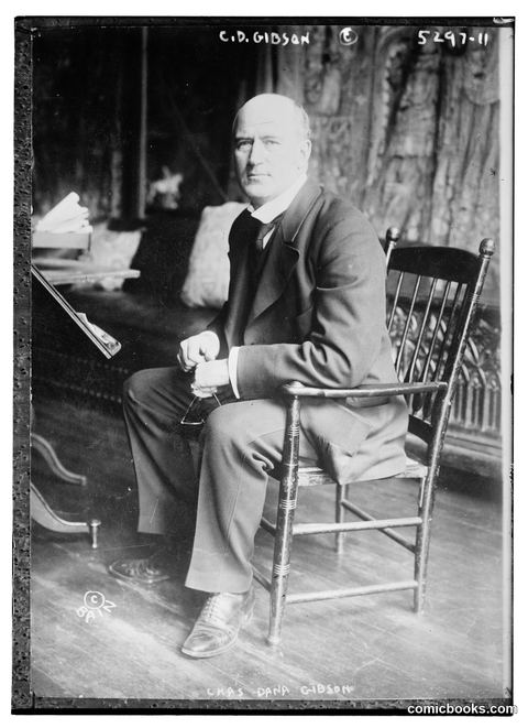 Charles Dana Gibson, Portrait Photograph