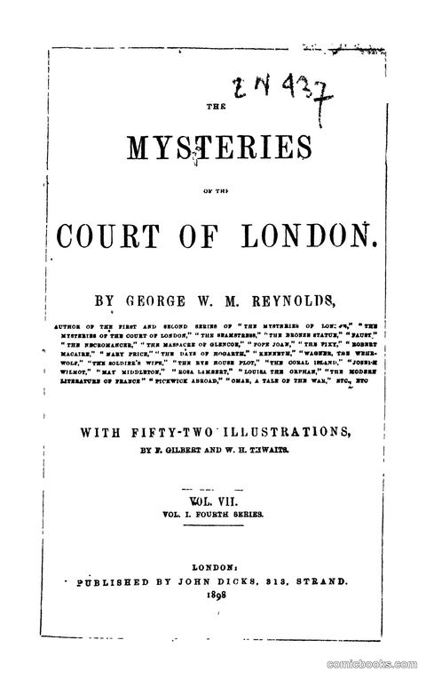 The Mysteries of the Court of London, Vol. 7