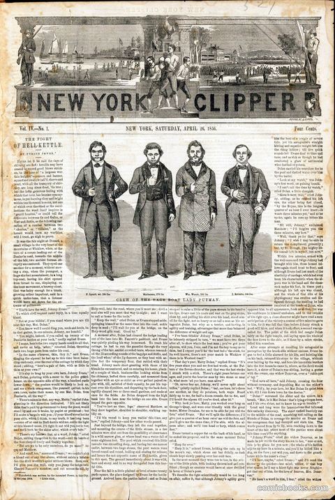 New York Clipper, Vol. IV, No. 1
