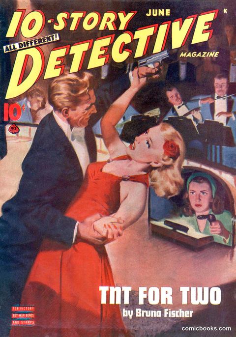 10-Story Detective, June 1945