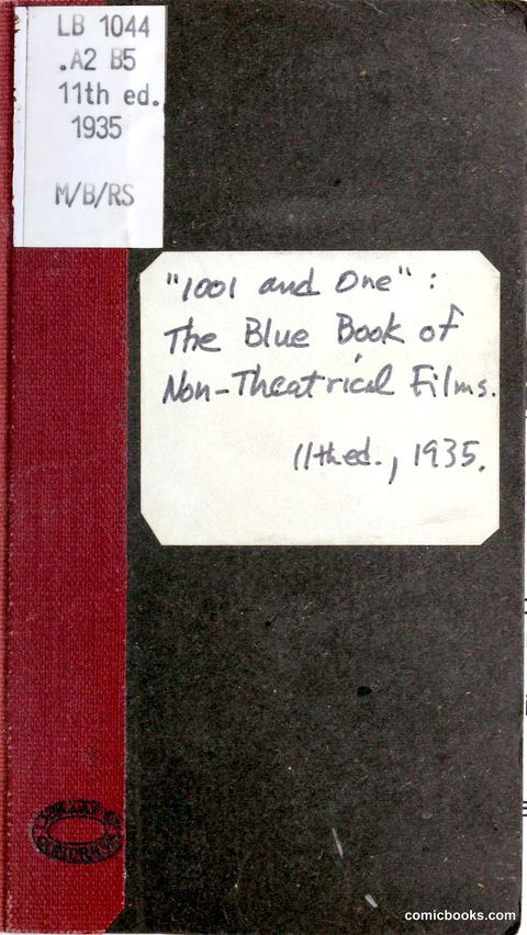 1000 and One: The Blue Book of Non-Theatrical Films