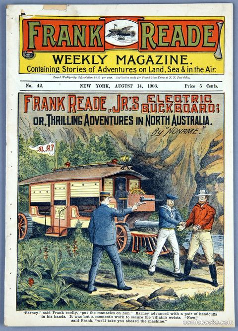 Frank Reade, Jr.'s Electric Buckboard; or, Thrilling Adventures in North Australia