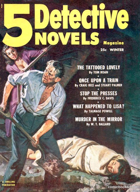 5 Detective Novels Magazine