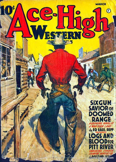 Ace High Western Magazine, March 1941