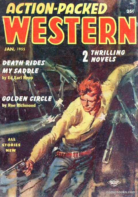 Action-Packed Western, January 1955