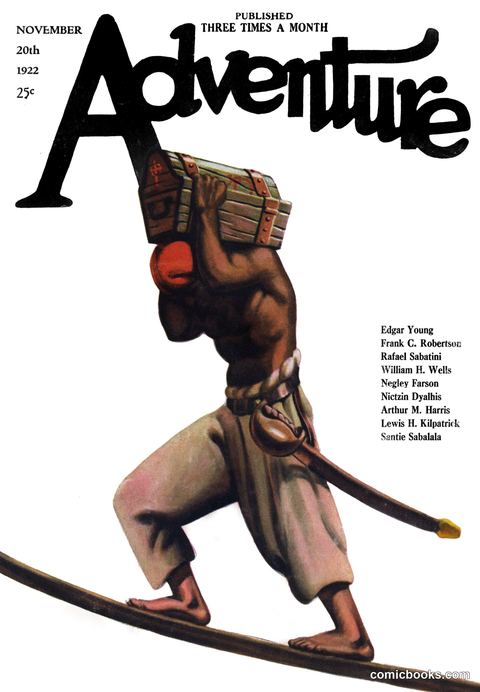 Adventure Magazine Cover