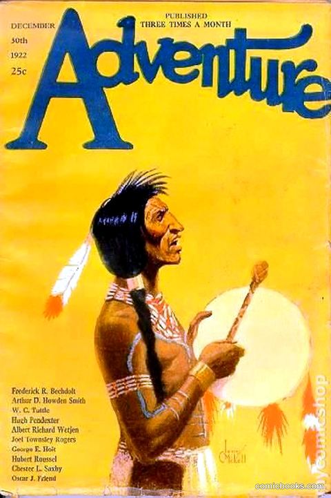 Adventure Magazine, December 30, 1922