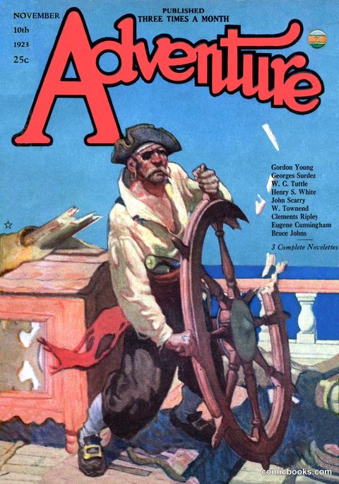 Adventure Magazine, November 10, 1923