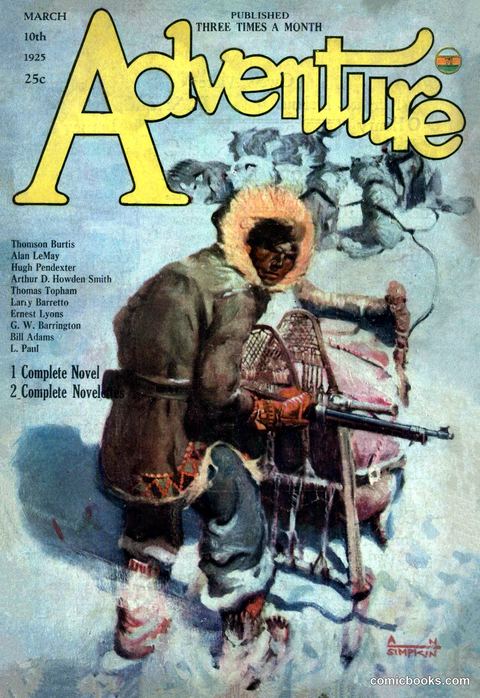 Adventure Magazine Cover
