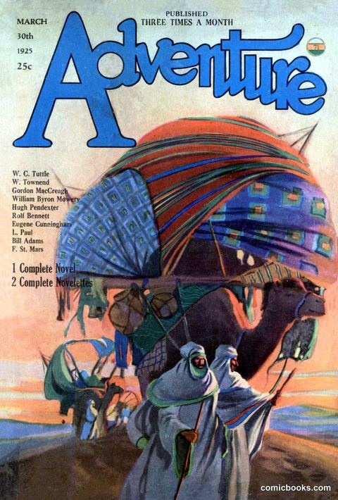 Adventure Magazine Cover