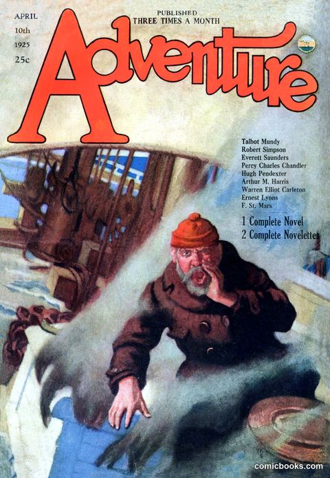 Adventure Magazine Cover
