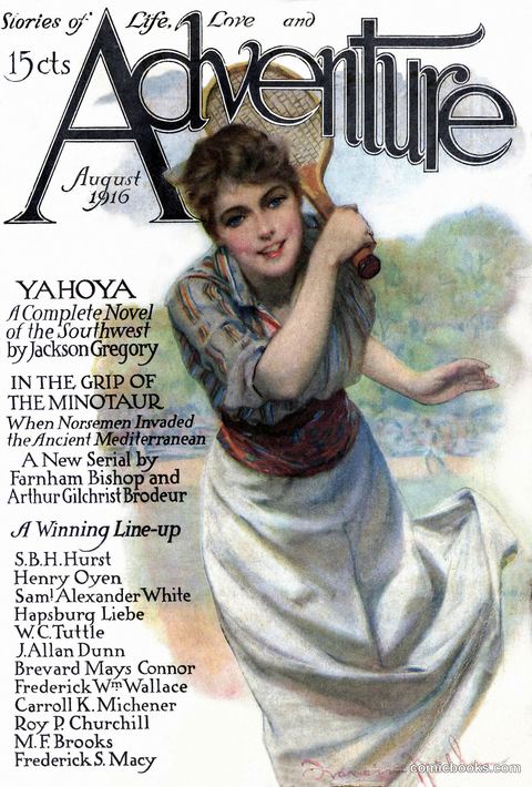Adventure Magazine, August 1916