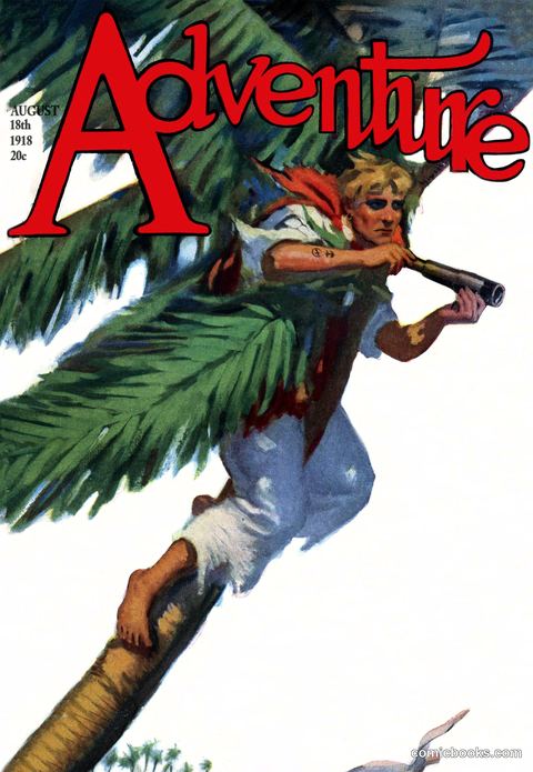 Adventure Magazine Cover