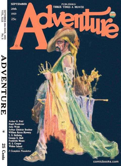 Adventure Magazine, September 20, 1923