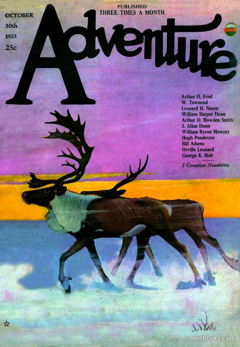 Adventure Magazine Cover