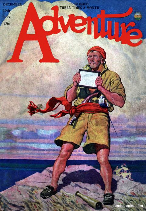 Adventure Magazine Cover