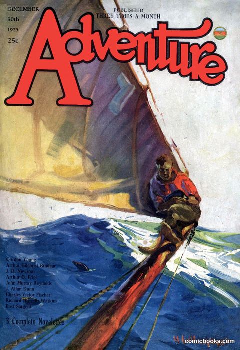 Adventure Magazine Cover