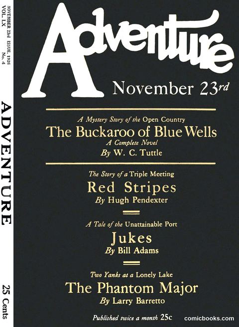 Adventure Magazine Cover