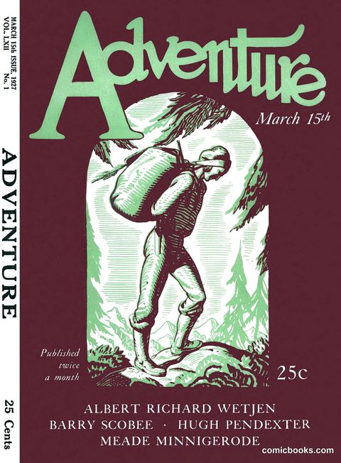 Adventure Magazine Cover