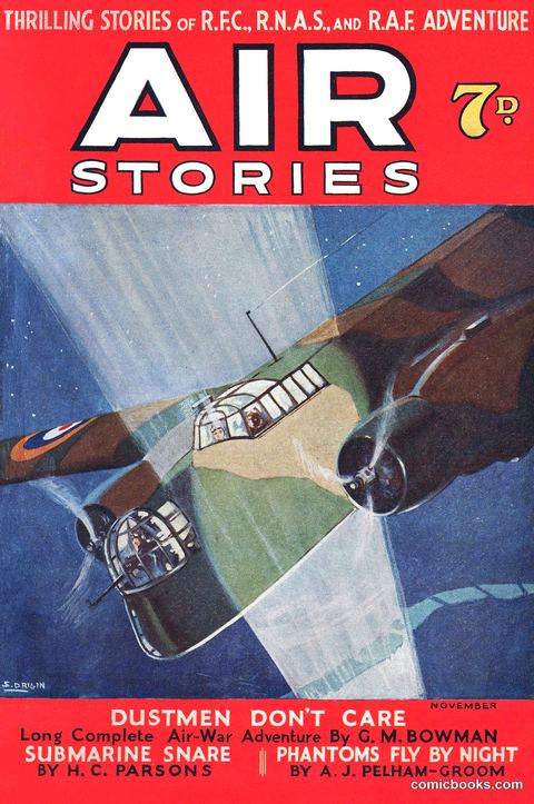 Air Stories, November 1937
