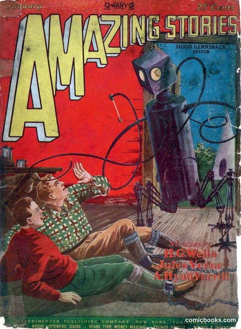 Amazing Stories, Vol. 2 No. 10