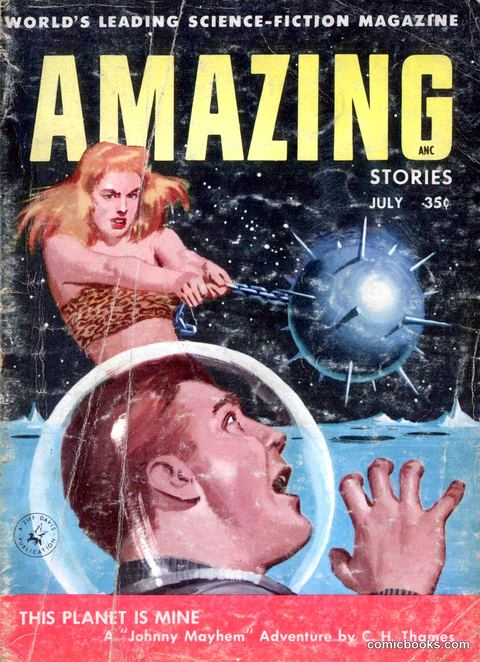Amazing Stories, July 1956