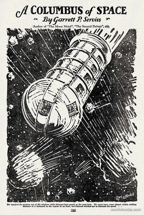 A Columbus of Space by Garrett P. Serviss