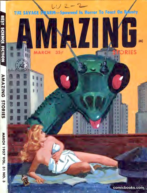 Amazing Stories, March 1957